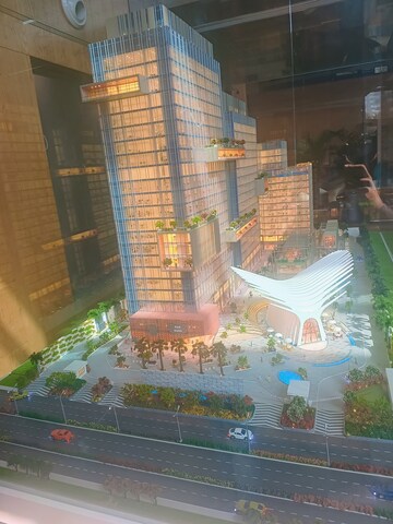 Floor Plan in  Shop at GYGY Mentis, Sector 140 – for Sale