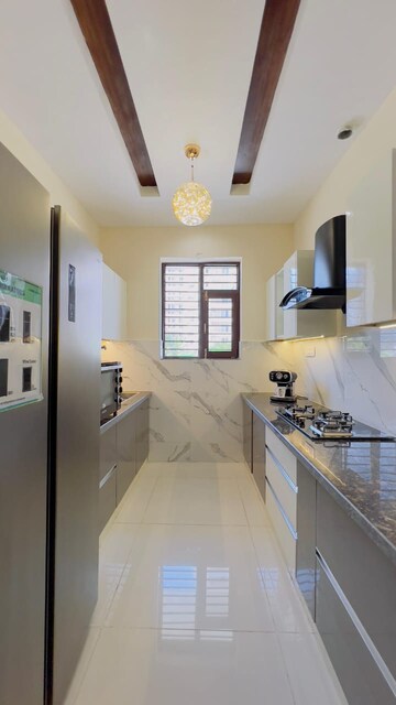 Kitchen in 3 BHK Apartment at KharaR-Kurali Highway – for Sale