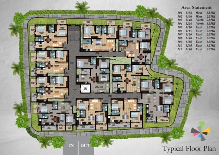 Master Plan, supreme-symphony 2 Bedroom 1190 Sq.Ft. Apartment In Kengeri Bangalore 7764431