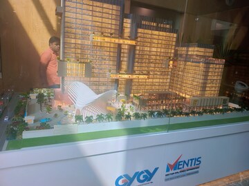 Floor Plan in  Shop at GYGY Mentis, Sector 140 – for Sale