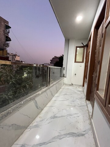 Balcony in 3 BHK Builder Floor at Chattarpur – for Sale