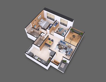 Floor Plan in 3 BHK Builder Floor at Sankalp Alyssum, Dudulgaon – for Sale