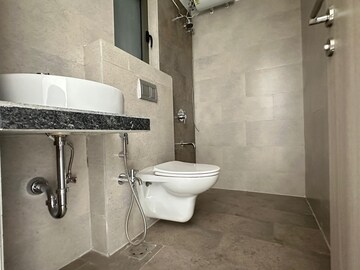 Bathroom in 3 BHK Apartment at Rustomjee Summit, Borivali East – for Sale