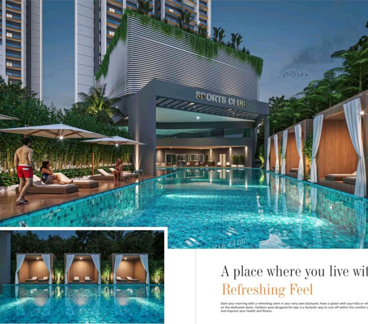 Swimming Pool, nanakramguda 3 Bedroom 2375 Sq.Ft. Apartment In Nanakramguda Hyderabad 7766106