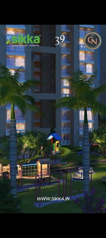 4 BHK Apartment – Exterior View View at Sikka Kaamna Greens, Sector 143a Noida - for Sale