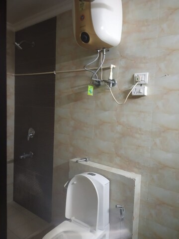 Bathroom in 3 BHK Builder Floor at Mehrauli – for Rent