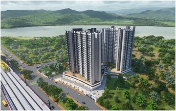 1 BHK Apartment – Exterior View View at Vihang Marina, Ghodbunder Road - for Sale
