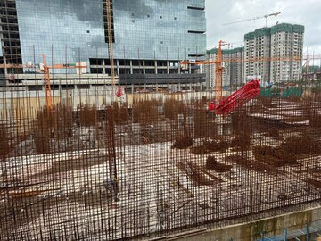  Office Space – Exterior View View at SAS Diamond Towers, Financial District - for Sale