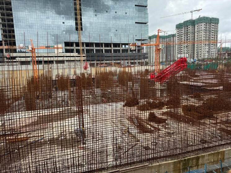 Exterior View, sas-diamond-towers Commercial Office Space 300 Sq.Ft. In Financial District Hyderabad 7766876