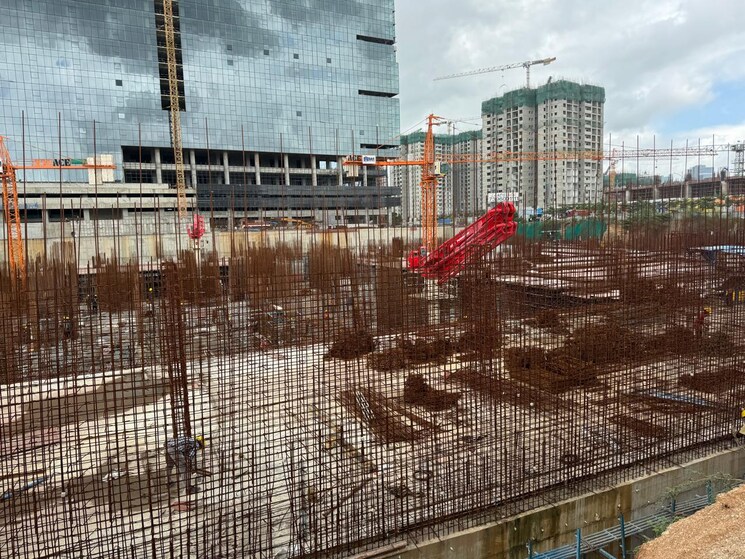 Exterior View, sas-diamond-towers Commercial Office Space 300 Sq.Ft. In Financial District Hyderabad 7766876