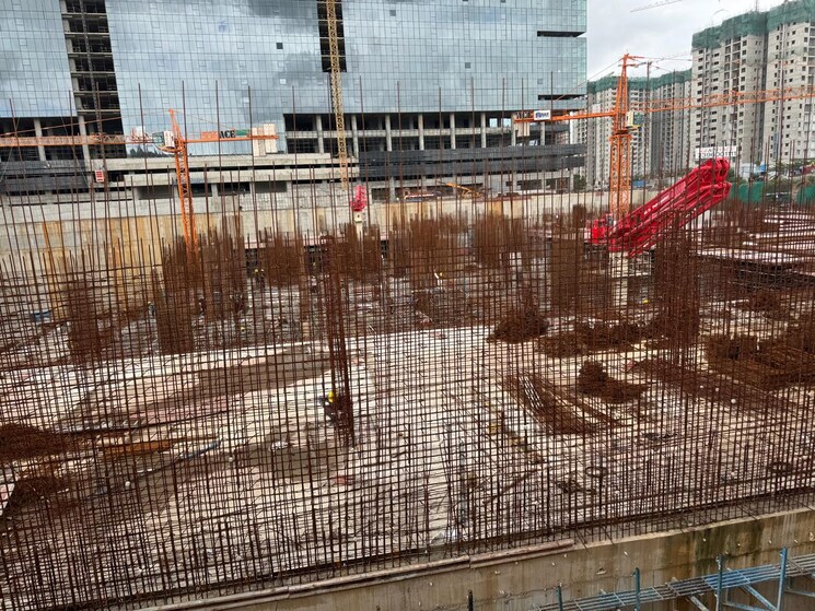 Exterior View, sas-diamond-towers Commercial Office Space 300 Sq.Ft. In Financial District Hyderabad 7766876