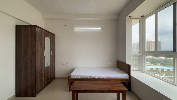 Bedroom, bhartiya-nikoo-homes-phase-2 3 Bedroom 1411 Sq.Ft. Apartment In Thanisandra Main Road Bangalore 7766913