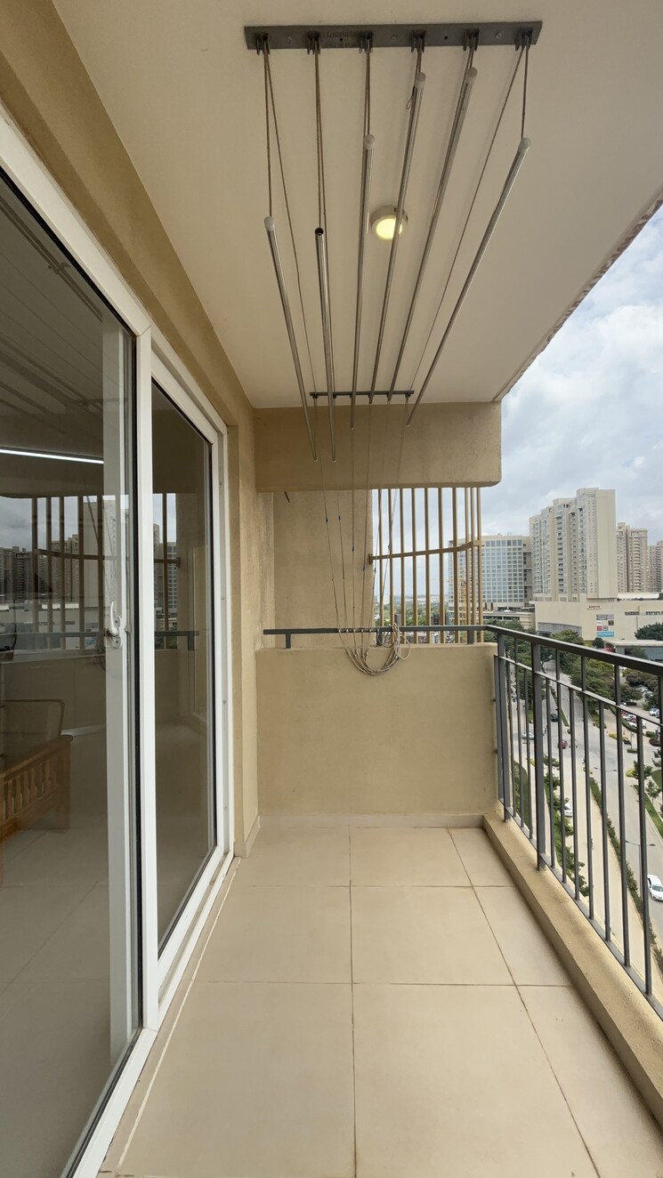 Balcony, bhartiya-nikoo-homes-phase-2 3 Bedroom 1411 Sq.Ft. Apartment In Thanisandra Main Road Bangalore 7766913