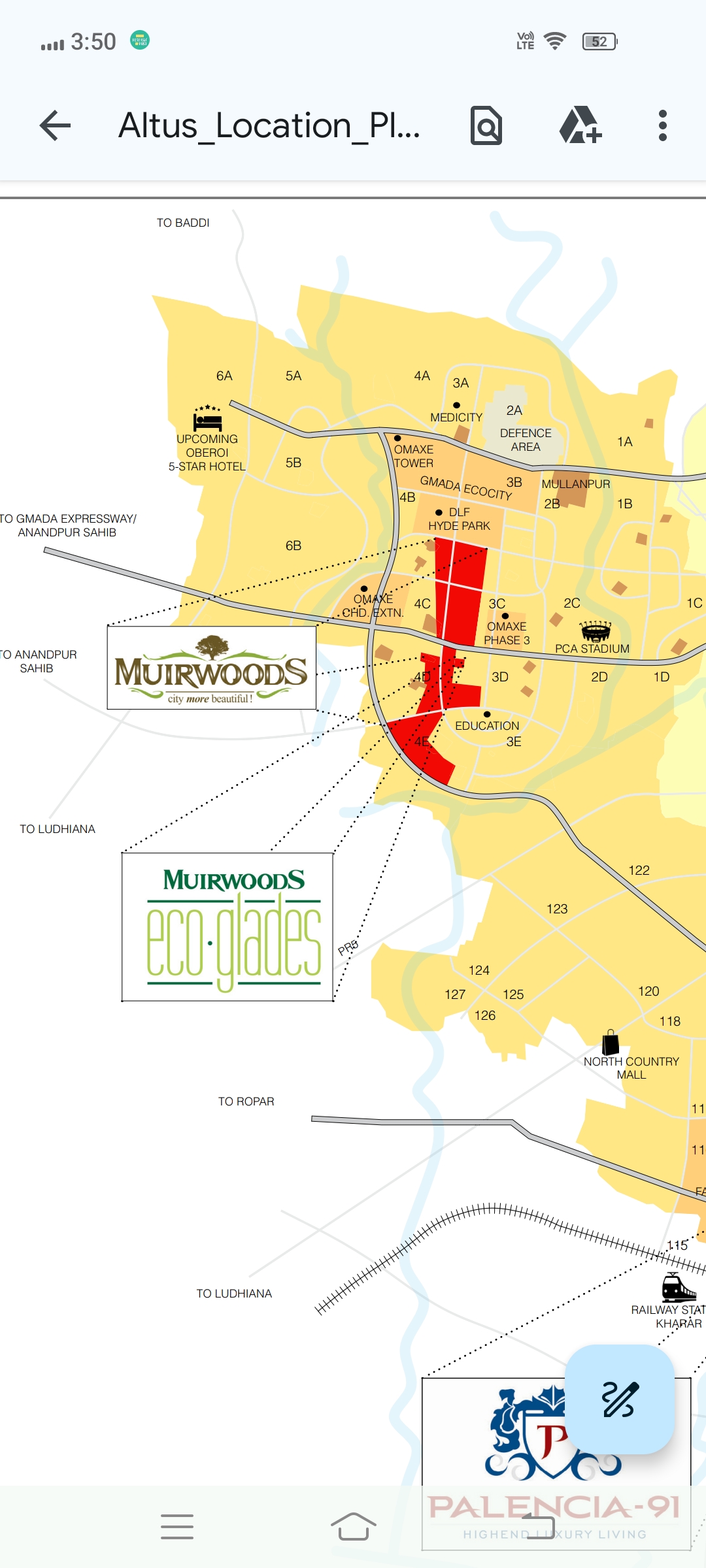 Plot For Resale in Altus Prime North Mullanpur Chandigarh  7767279