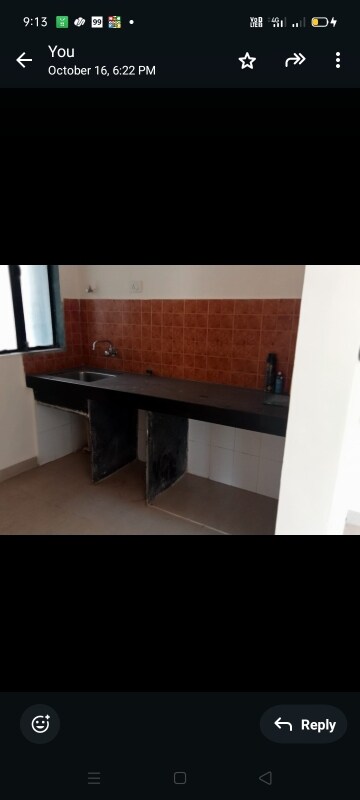 Kitchen in 1 BHK Apartment at Kavya Hill View CHS, Anand Nagar – for Sale