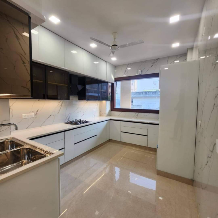 Kitchen, eros-lakewood-city 4 Bedroom 4200 Sq.Ft. Builder Floor In Suraj Kund Faridabad 7767580