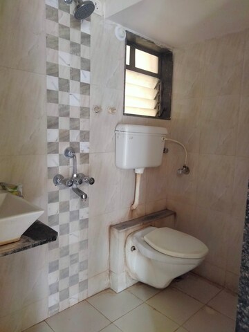 Bathroom in 1 BHK Apartment at Raj Shree Shashwat, Virar West – for Sale