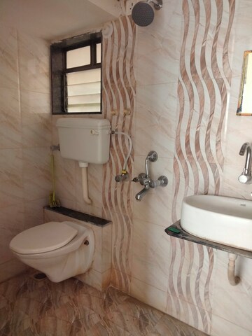 Bathroom in 1 BHK Apartment at Raj Shree Shashwat, Virar West – for Sale