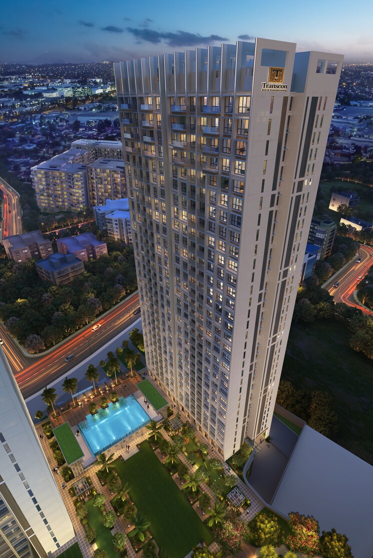 Balcony, transcon-triumph-tower-3 2 Bedroom 822 Sq.Ft. Apartment In Andheri West Mumbai 7767892