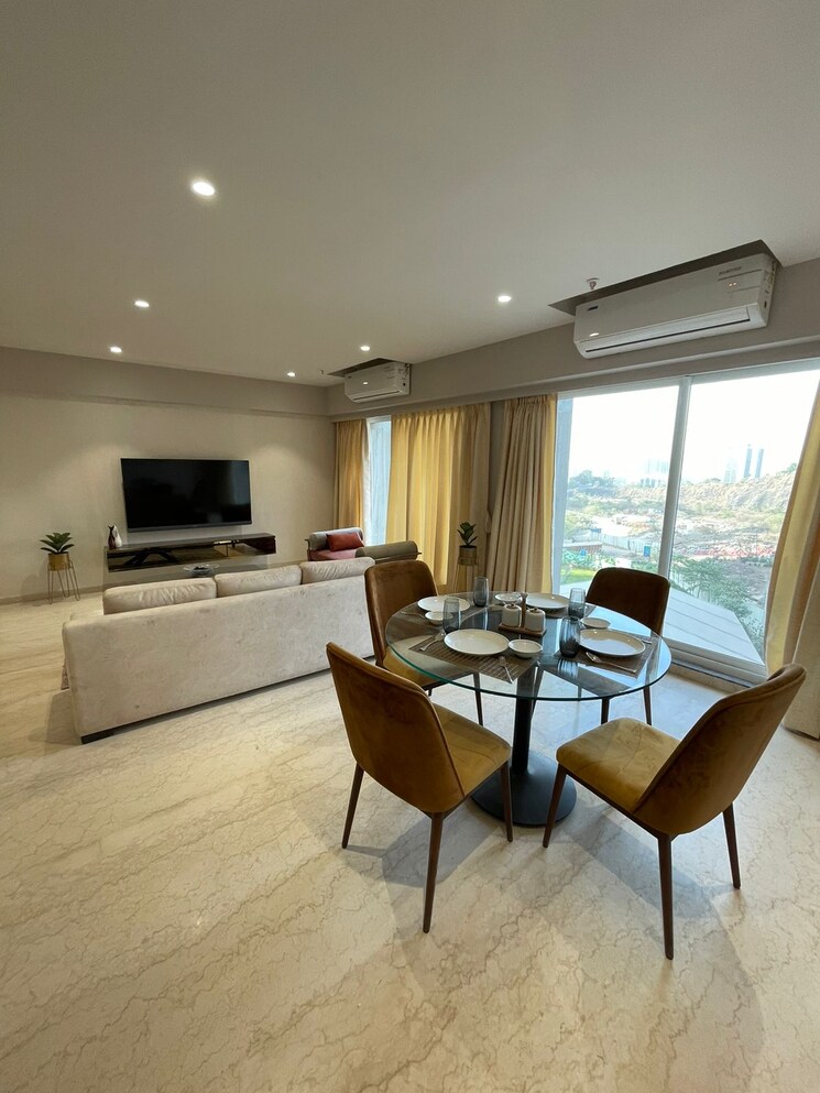 Living Room, kanakia-silicon-valley 4 Bedroom 2001 Sq.Ft. Apartment In Powai Mumbai 7768009