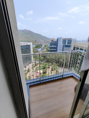 Balcony in 3 BHK Apartment at Lodha Grandezza, Wagle Industrial Estate – for Sale