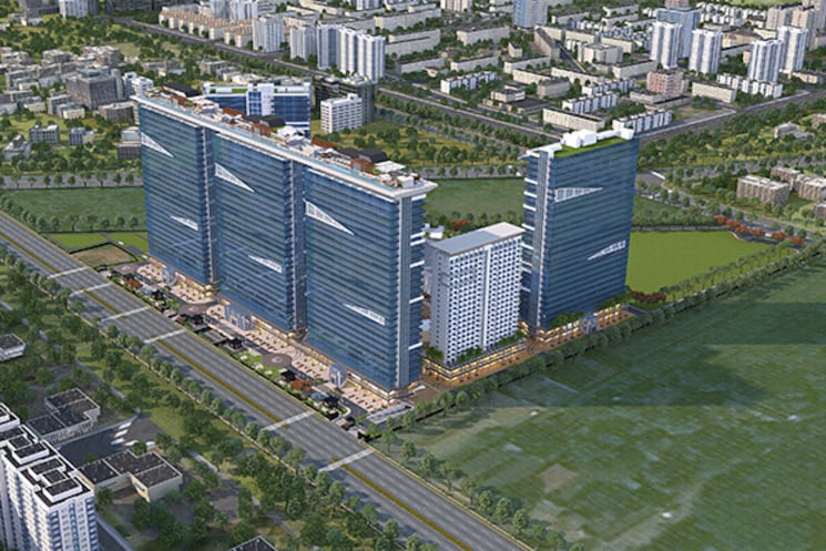 Exterior View, alphathum Commercial Office Space 800 Sq.Ft. In Sector 90 Noida 7768319
