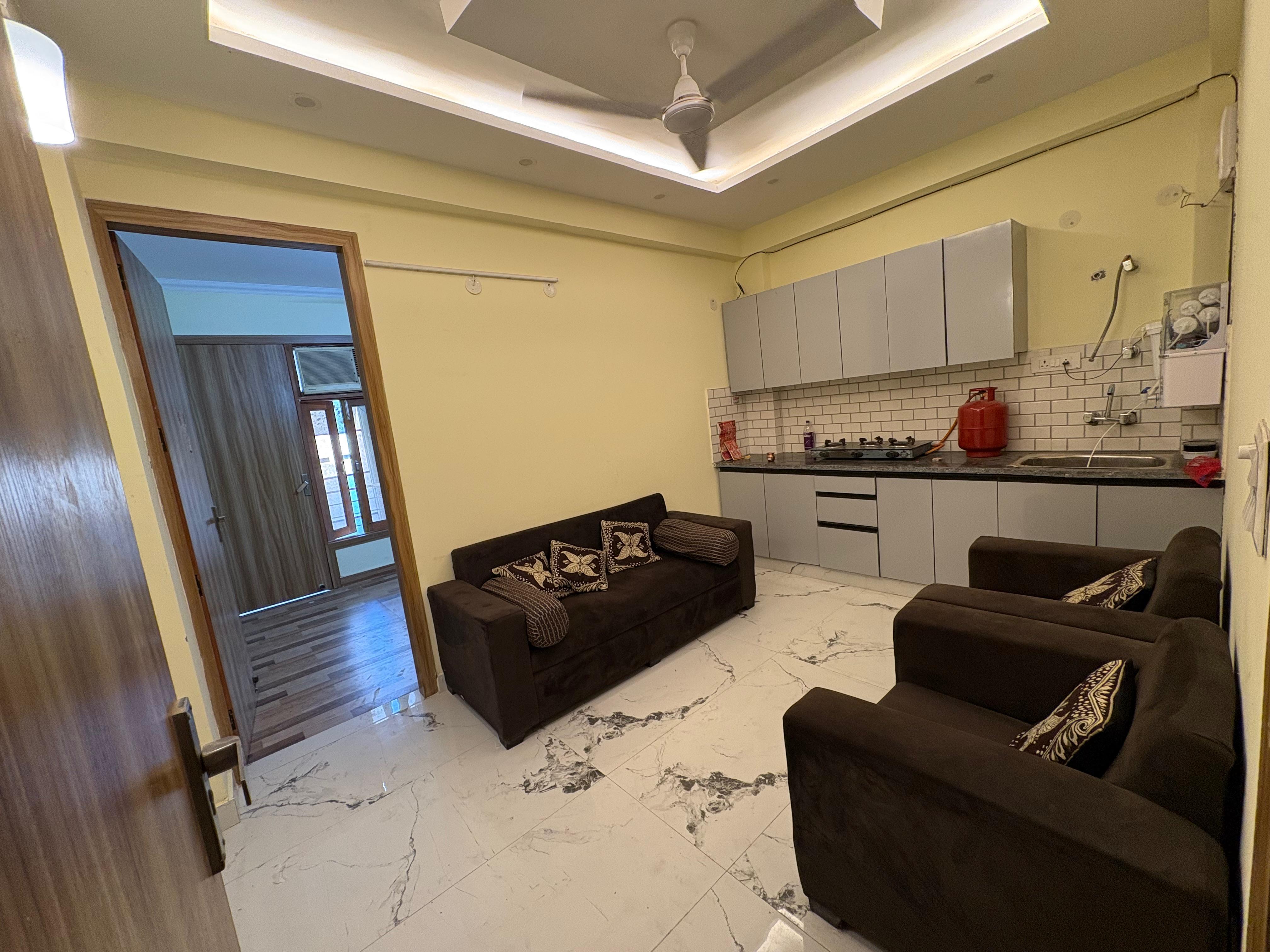 1 BHK Builder Floor For Rent in NEB Valley Society Saket Delhi  7768357