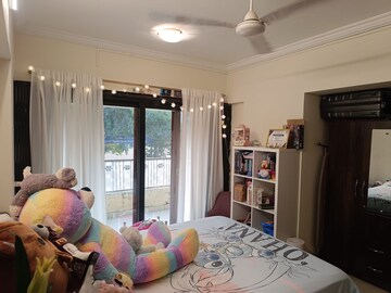 Living Room in 2 BHK Apartment at Le Fonz Apartment, Bandra West – for Rent