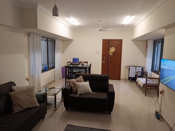 Living Room in 2 BHK Apartment at Le Fonz Apartment, Bandra West – for Rent