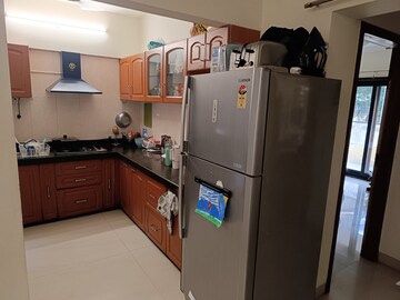 Kitchen in 2 BHK Apartment at Le Fonz Apartment, Bandra West – for Rent