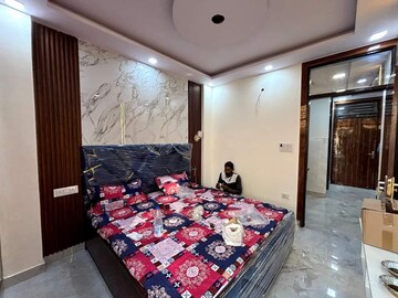 Bedroom in 3 BHK Builder Floor at Dwarka Mor – for Sale