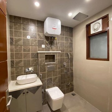 Bathroom in 3 BHK Builder Floor at Chattarpur – for Sale