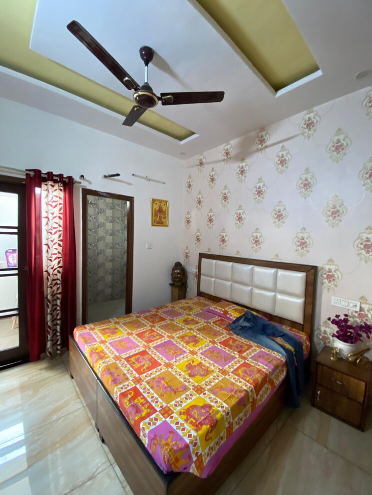 Bedroom, ms-enclave-zirakpur 3 Bedroom 1100 Sq.Ft. Apartment In Dhakoli Village Zirakpur 7768720