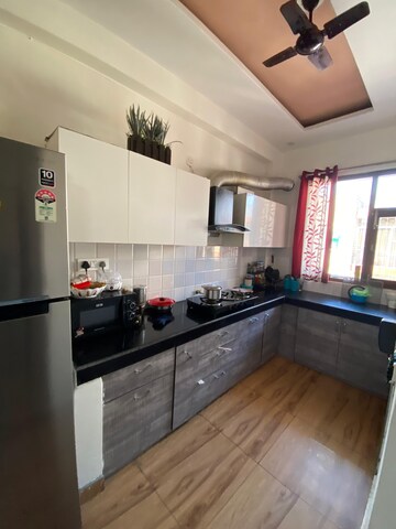 Kitchen in 3 BHK Apartment at MS Enclave Zirakpur, Dhakoli Village – for Sale