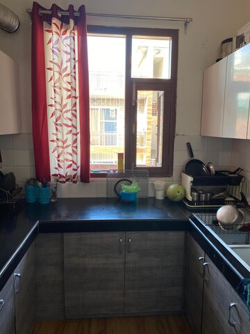 Kitchen in 3 BHK Apartment at MS Enclave Zirakpur, Dhakoli Village – for Sale