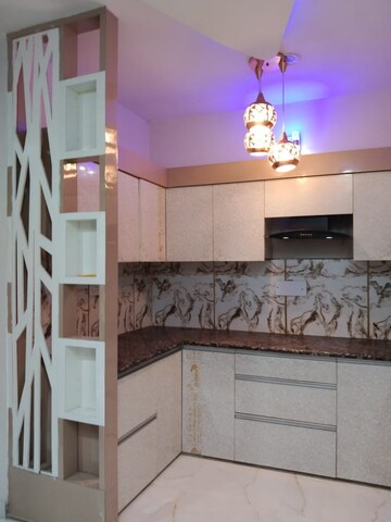 Kitchen in 3 BHK Builder Floor at Uttam Nagar – for Sale