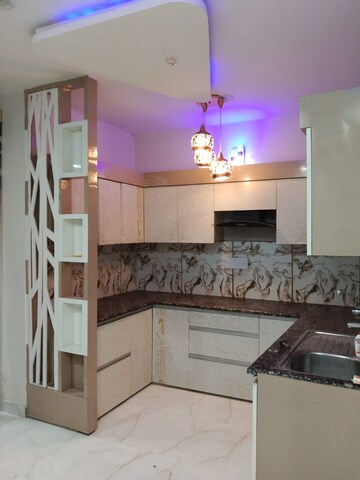 Kitchen in 3 BHK Builder Floor at Uttam Nagar – for Sale