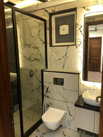 Bathroom in 3 BHK Builder Floor at Kalyan Vihar – for Sale