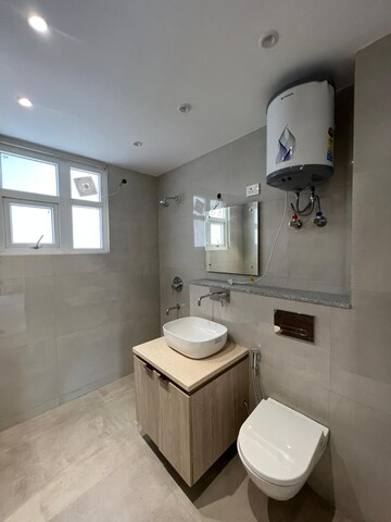 Bathroom in 2 BHK Builder Floor at Chattarpur – for Sale