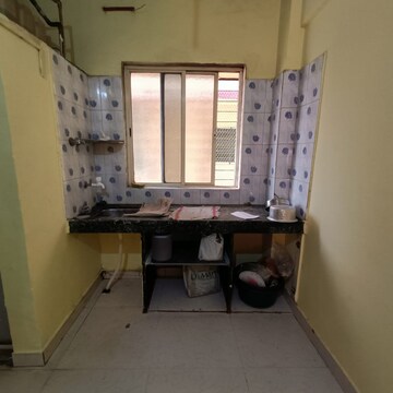 Kitchen in 1 RK Apartment at Ekvira Veehar, Virar East – for Sale