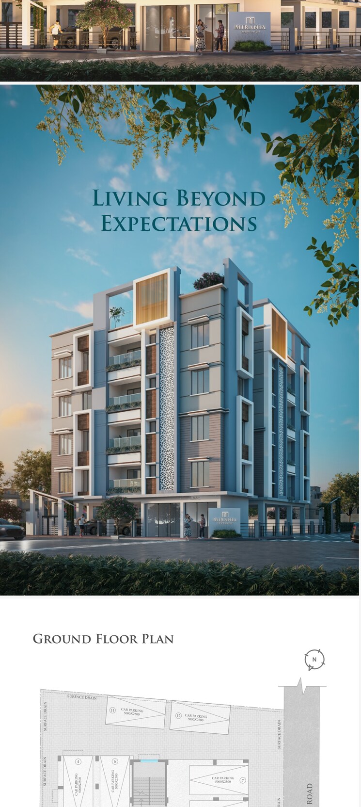 Exterior View, salt lake sector v 3 Bedroom 1100 Sq.Ft. Apartment In Salt Lake Sector V Kolkata 7769482