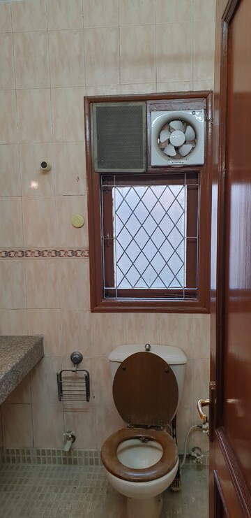 Bathroom in 3 BHK Builder Floor at Mahavir Enclave – for Sale