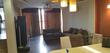 Living Room in 3 BHK Builder Floor at Mahavir Enclave – for Sale