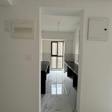Kitchen in 2 BHK Apartment at Raymond Realty Phase II, Swastik Garden – for Sale