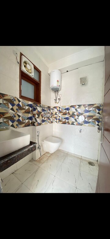 Bathroom in 3 BHK Builder Floor at Chattarpur – for Sale