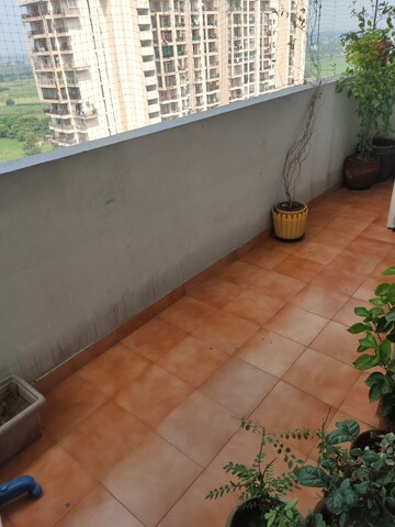 Balcony in 3 BHK Apartment at A R Reflections, Raj Nagar Extension – for Sale