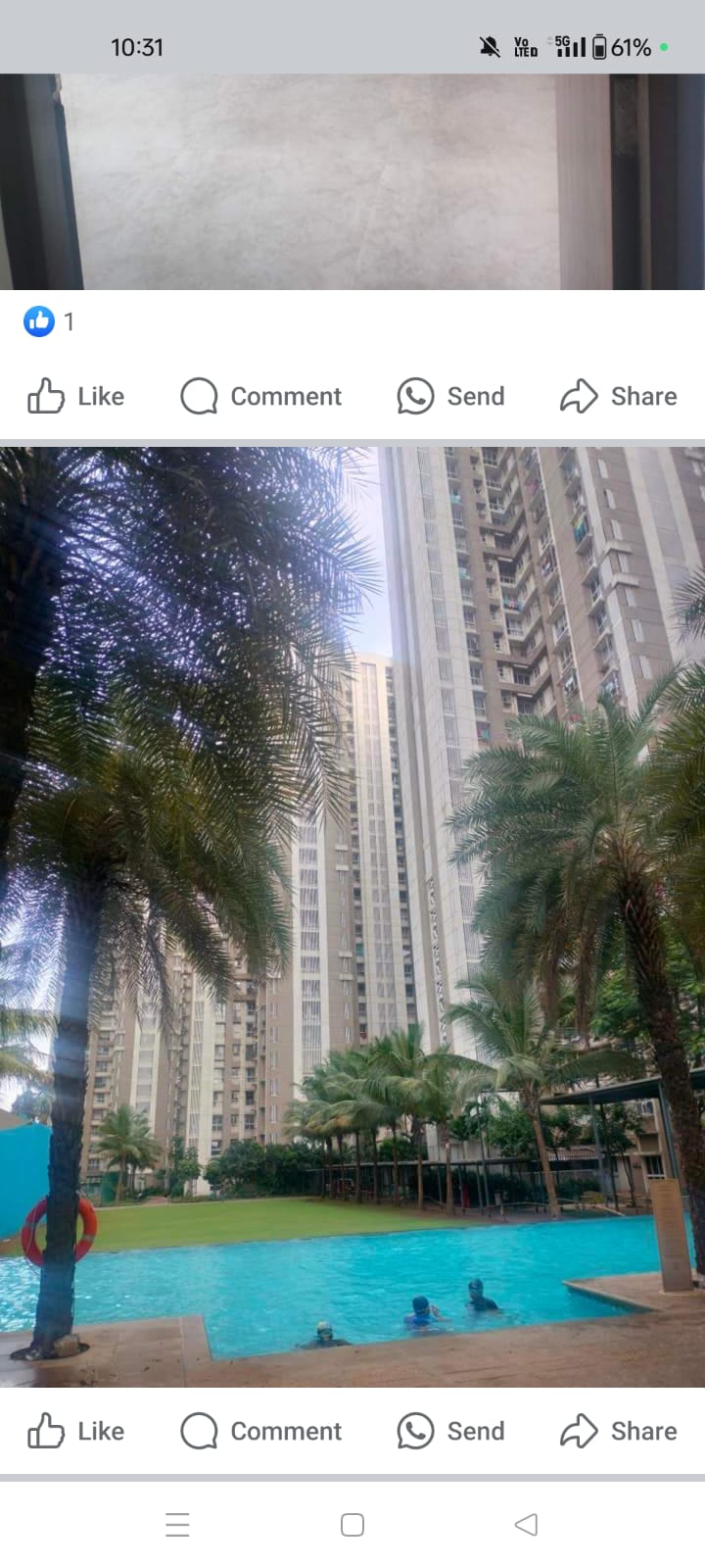 2 BHK Apartment For Rent in Lodha Amara Kolshet Road Thane  7770323