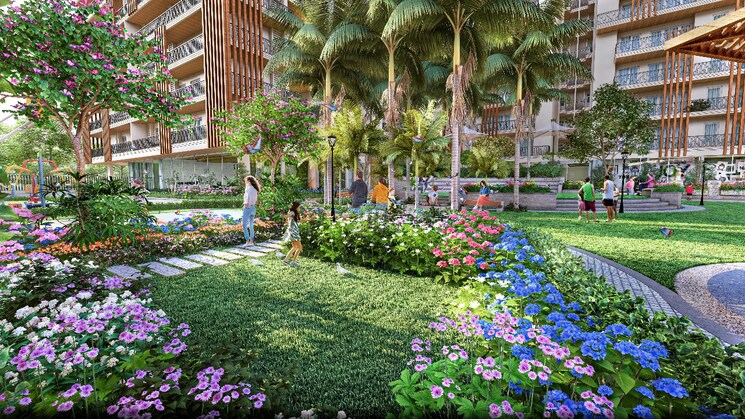 Garden, nilaya-greens 2 Bedroom 852 Sq.Ft. Apartment In Raj Nagar Extension Ghaziabad 7770329