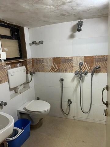 Bathroom in 1 BHK Apartment at Bandra West – for Rent
