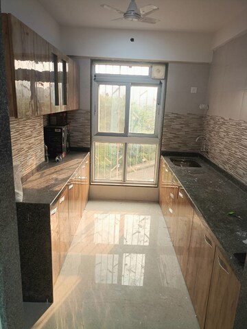 Kitchen in 3 BHK Apartment at Belapur Sector 3a – for Sale